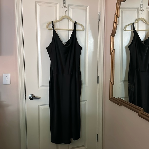 Ava & Viv Dresses & Skirts - Ava & Viv black satin dress